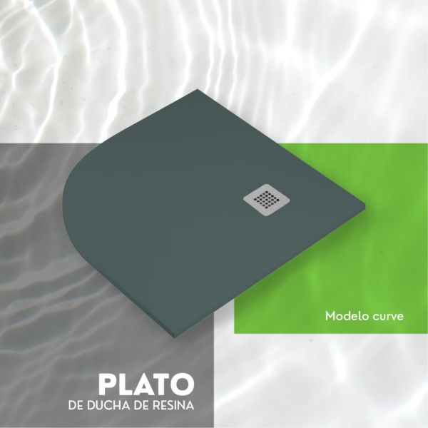 Platos de Ducha de Resina Curvo - Imagen 6