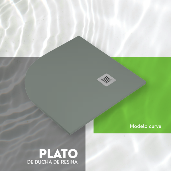Platos de Ducha de Resina Curvo - Imagen 7