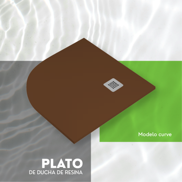 Platos de Ducha de Resina Curvo - Imagen 5