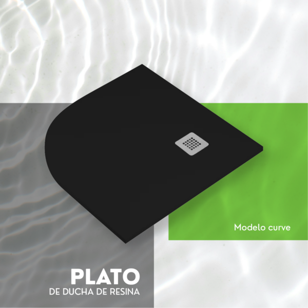 Platos de Ducha de Resina Curvo - Imagen 8